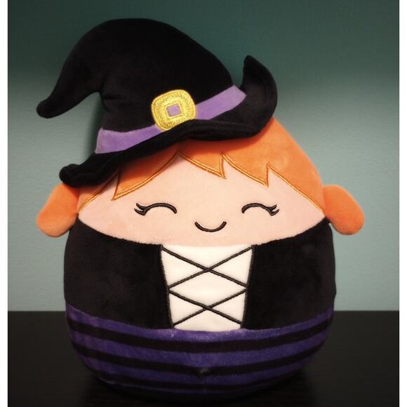 Squishmallows 10 inch Halloween Witch 2020 Excellent Condition - Picture 1 of 5
